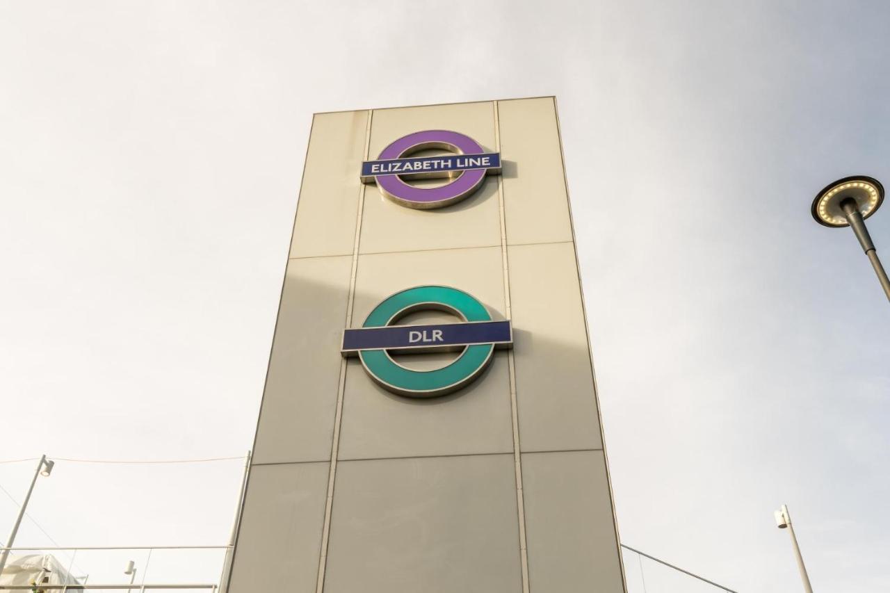 ロンドンNew 2Bd Flat 4Mins To Excel Centre Fast City Linksアパートメント エクステリア 写真